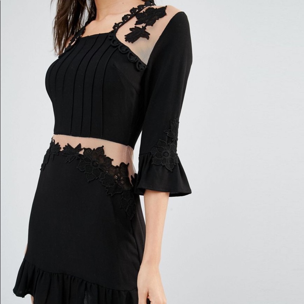 For Love and Lemons Lilou Black Dress